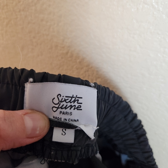 Sixth June Paris Streetwear Reflective Iridescent Jogger Pants Urban HipHop - Picture 12 of 13